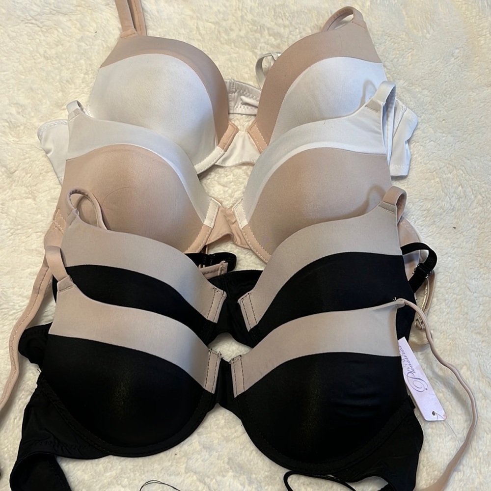 Four 36B padded bras